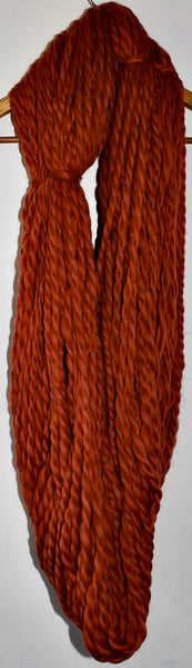 Extra Chunky Hand Spun - Terracotta - Last one available - Discontinued colour.