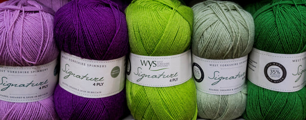 West Yorkshire Spinners Signature 4 ply - ON SALE
